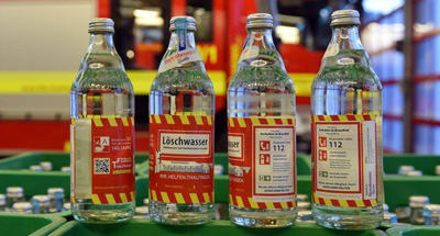 loeschwasser flaschen